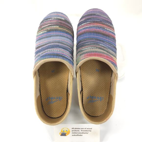Dansko Jute Pro Casual Slip On Nursing Clog Womens Size 6 36 025990600 Multi - Picture 6 of 9